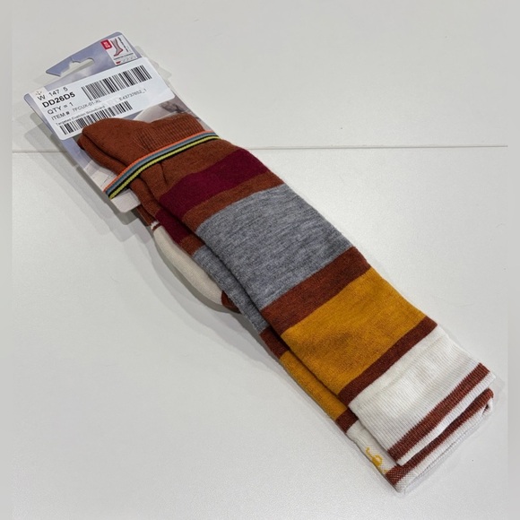 Smartwool Accessories - SmartWool Women's XL Targeted Cushion Snowboard Socks Merino Wool Red Yellow NWT